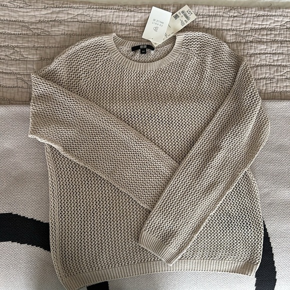 NWT Uniqlo Open Knit Sweater, Size S - Picture 1 of 6